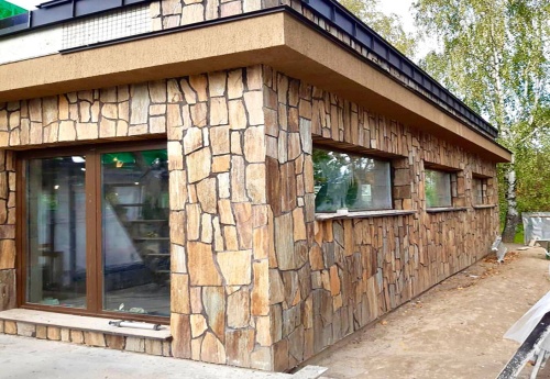 Плитняк кора дерева для фасада купить в Зеленодольске