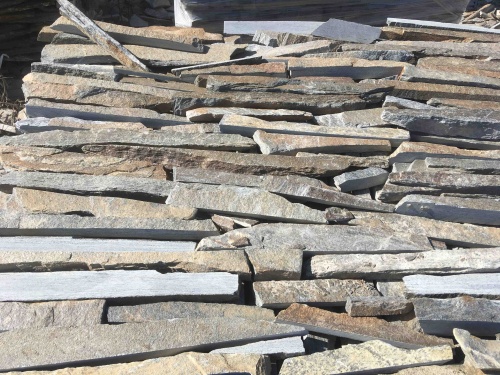 Горбушка златолит мультиколор для облицовки купить в Зеленодольске