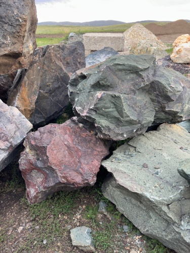 Камни для ландшафтного дизайна зелёные 10-60 килограмм купить в Зеленодольске