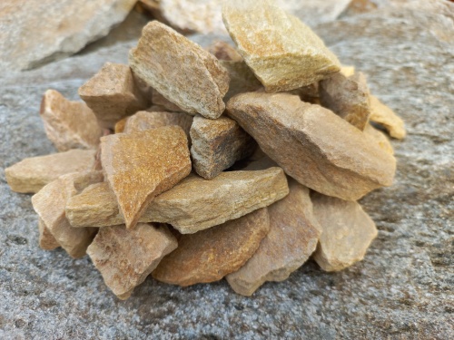 Златолит жёлтый декоративная каменная крошка купить в Зеленодольске