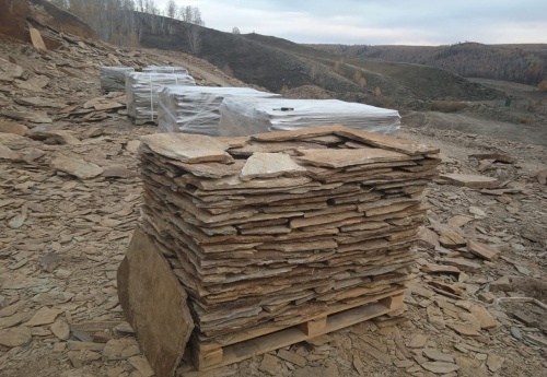 Плитняк кора дерева для цоколя, отмостки купить в Зеленодольске