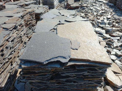 Плитняк серицит облицовочный 10-20мм купить в Зеленодольске