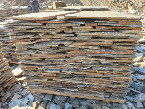 Плитняк серицит облицовочный 10-20мм купить в Зеленодольске