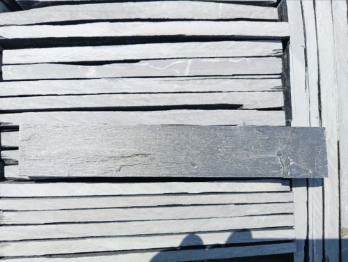 Плитка чёрная из натурального камня фасадная 30 см * 5 см, толщина 7 мм -30 мм купить в Зеленодольске