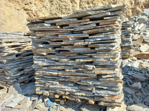 Плитняк серицит облицовочный 10-20мм купить в Зеленодольске